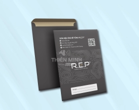 Mẫu Thiết kế Bìa hồ sơ 01
