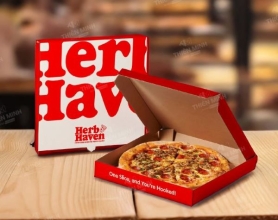 In hộp pizza
