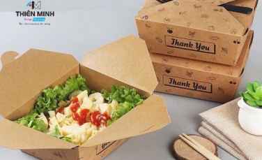 Mẫu hộp giấy Kraft phong cách Vintage gây ấn tượng
