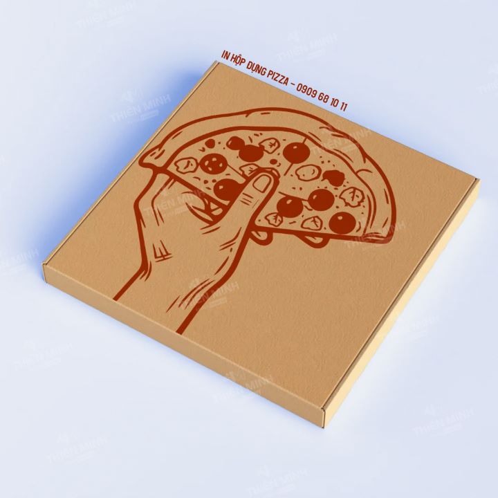 In hộp pizza chi phí cực kì phải chăng tại In Ấn Thiên Minh