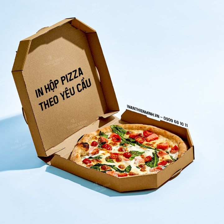 Đa dạng các loại hộp đựng bánh pizza