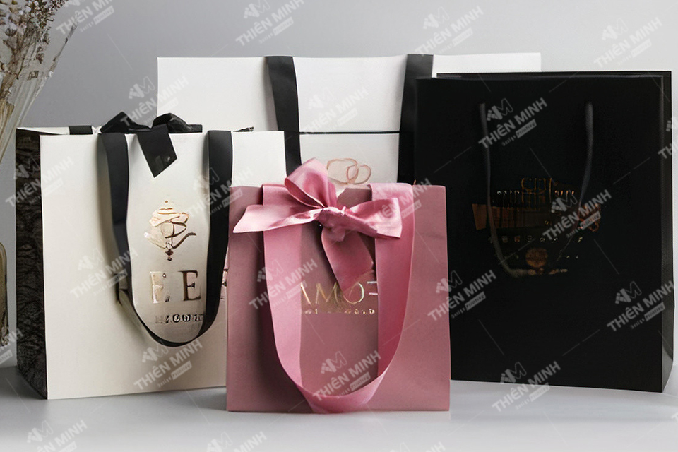 Mẫu túi giấy đựng quà