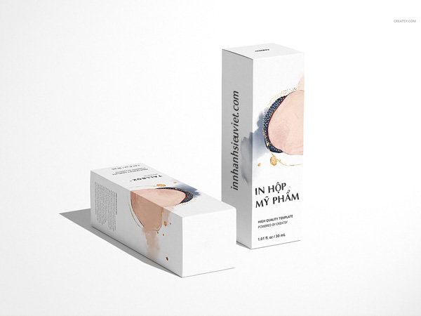 Đặt in hộp giấy cho mỹ phẩm
