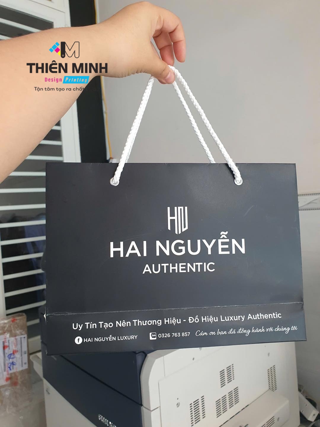 túi giấy in theo yêu cầu