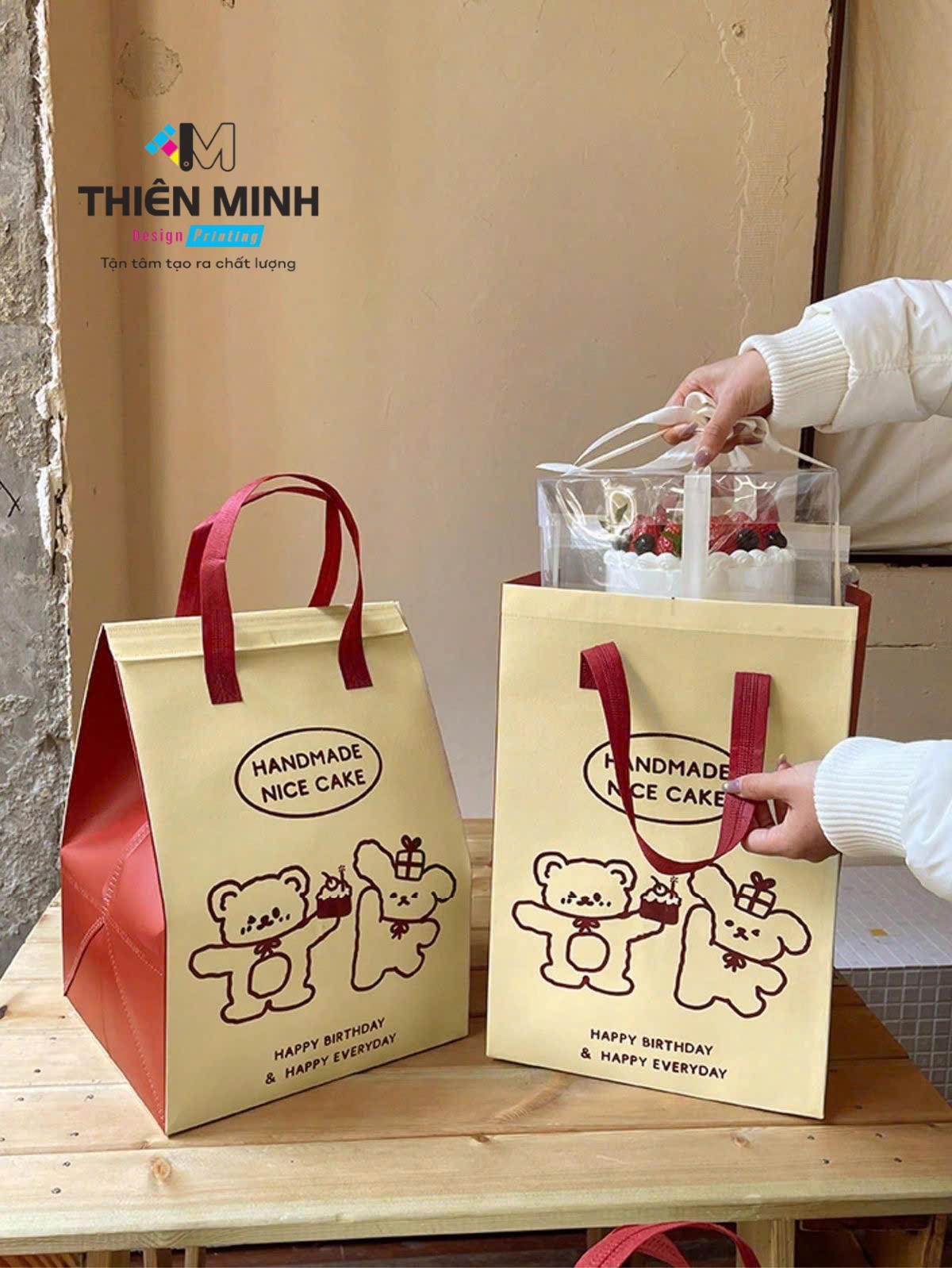 túi giấy in theo yêu cầu