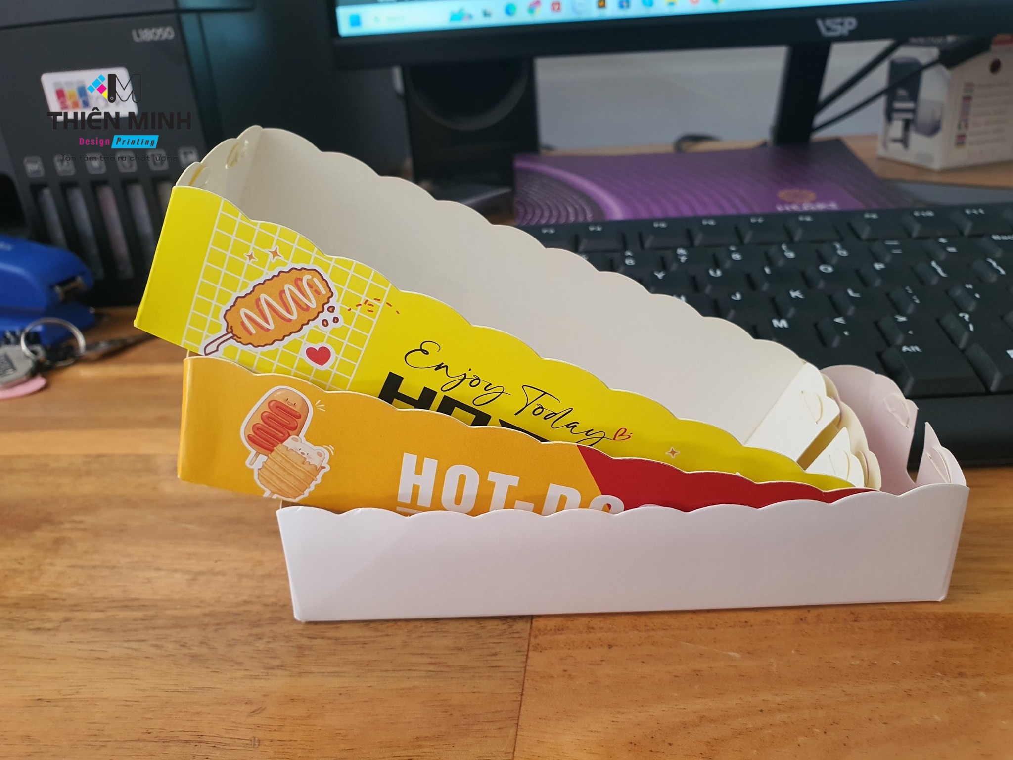 in hộp giấy lấy ngay