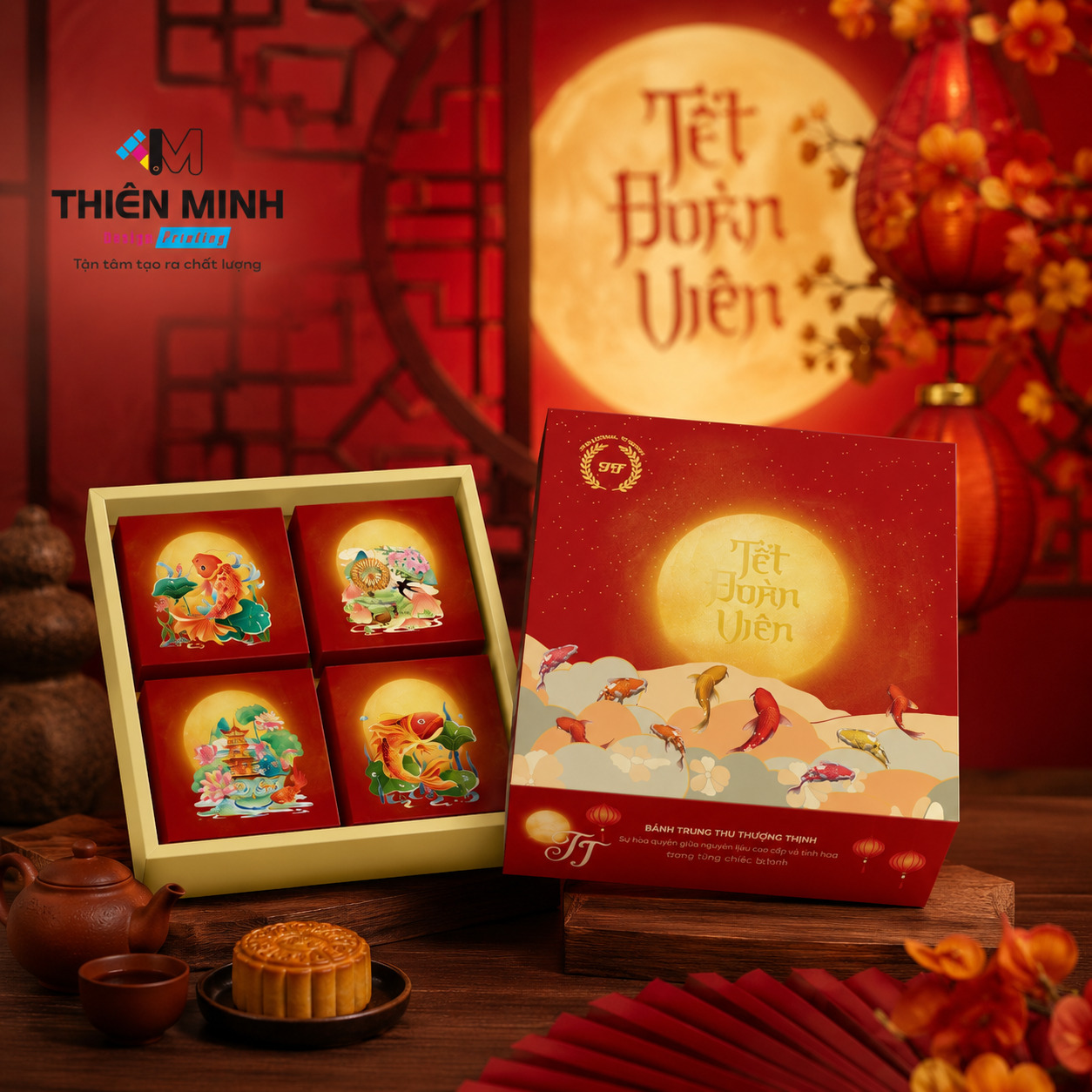 in hộp cứng theo yêu cầu