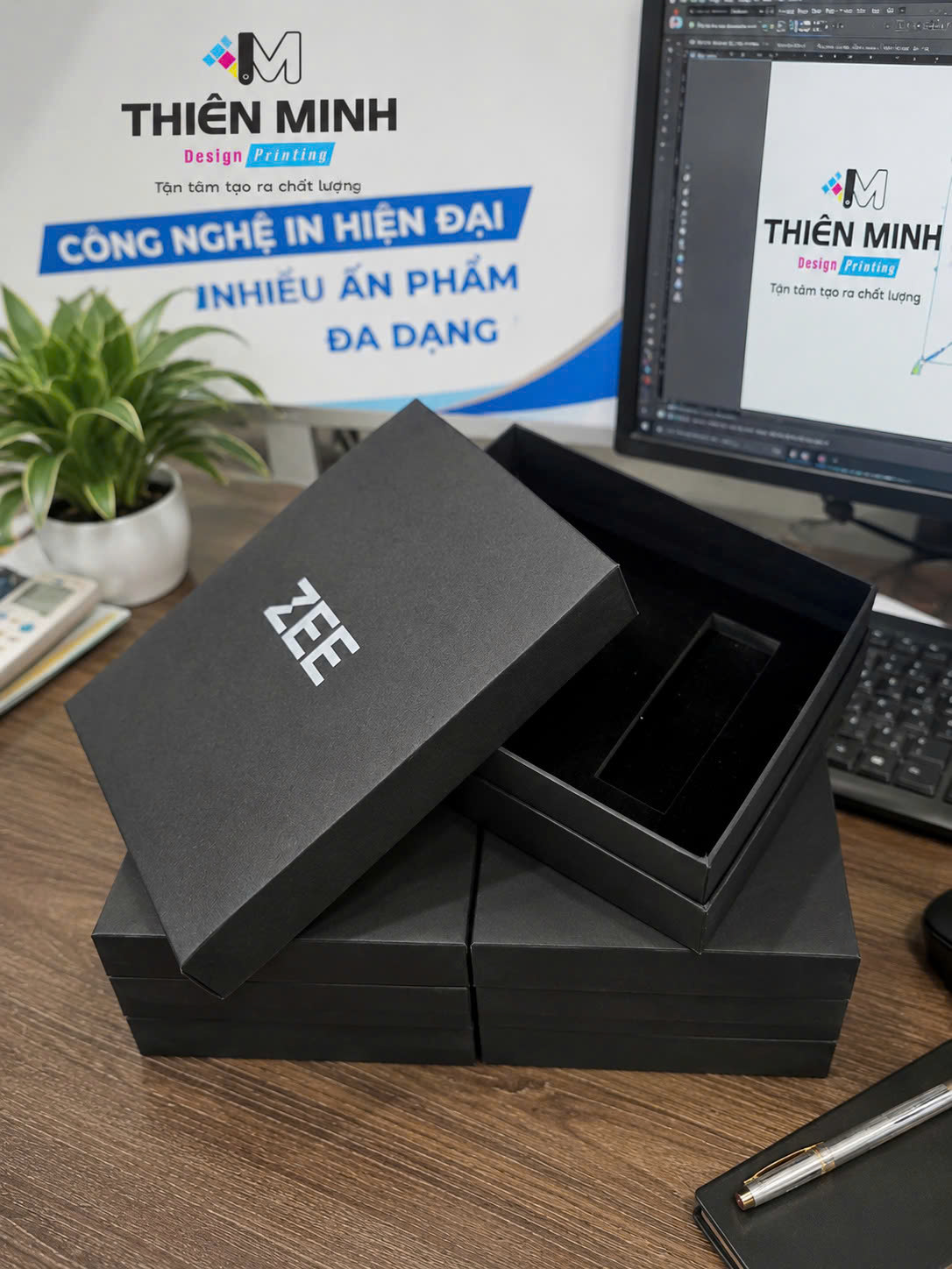 in bao bì hộp giấy