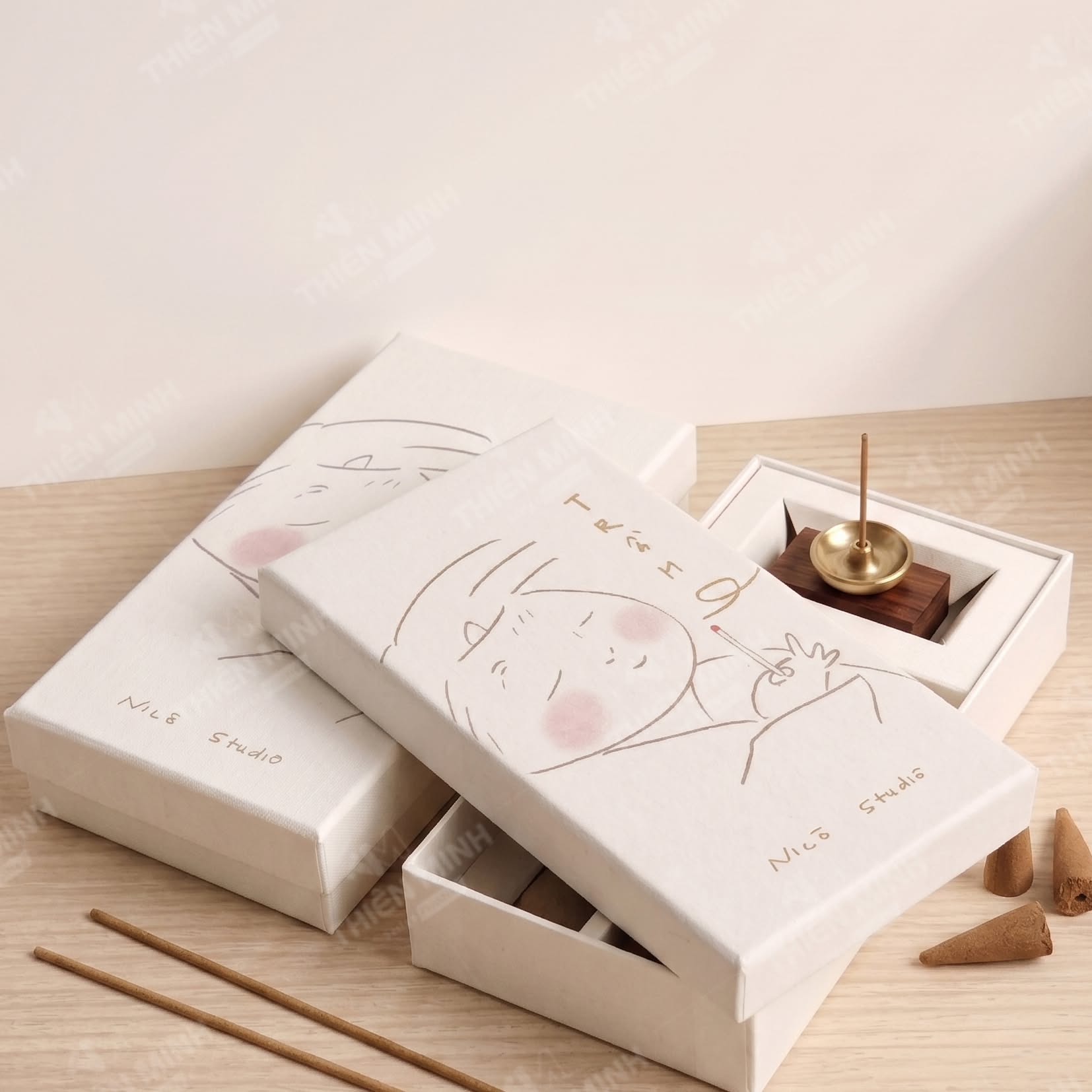 thiết kế hộp giấy
