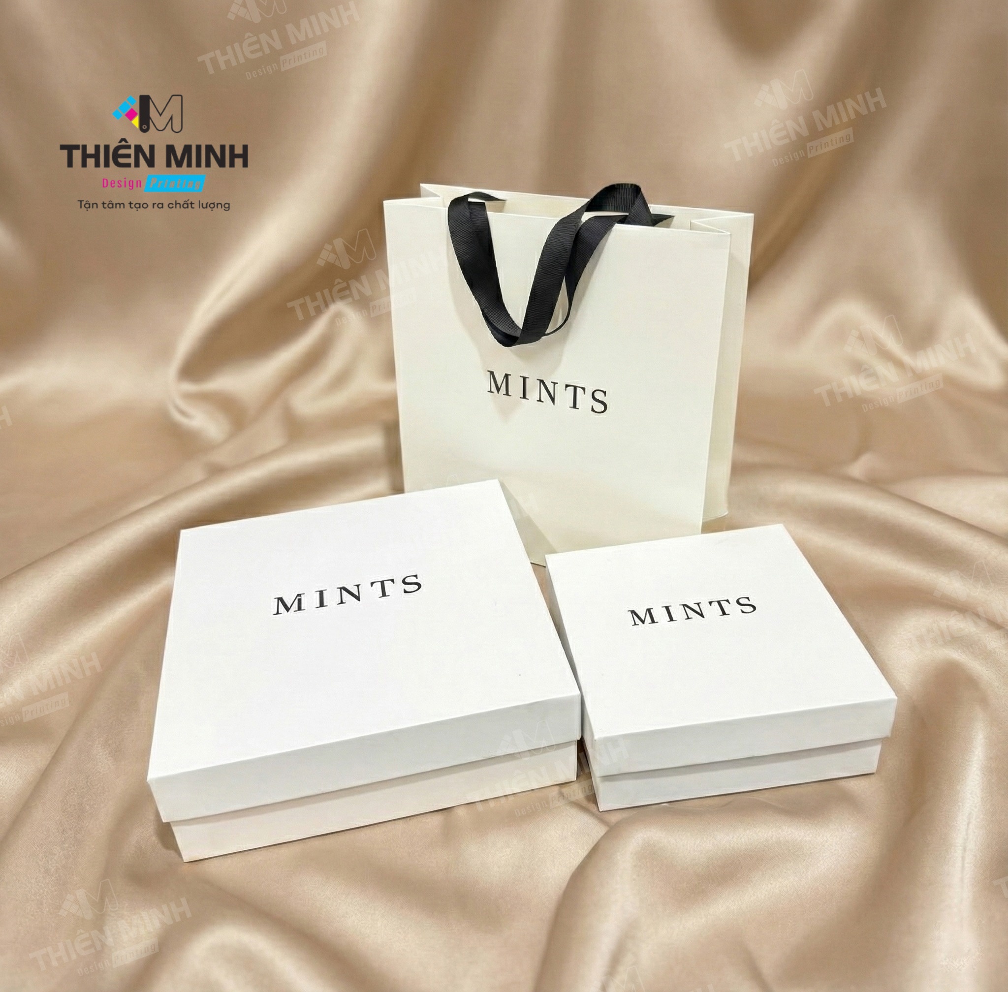 làm hộp giấy theo yêu cầu