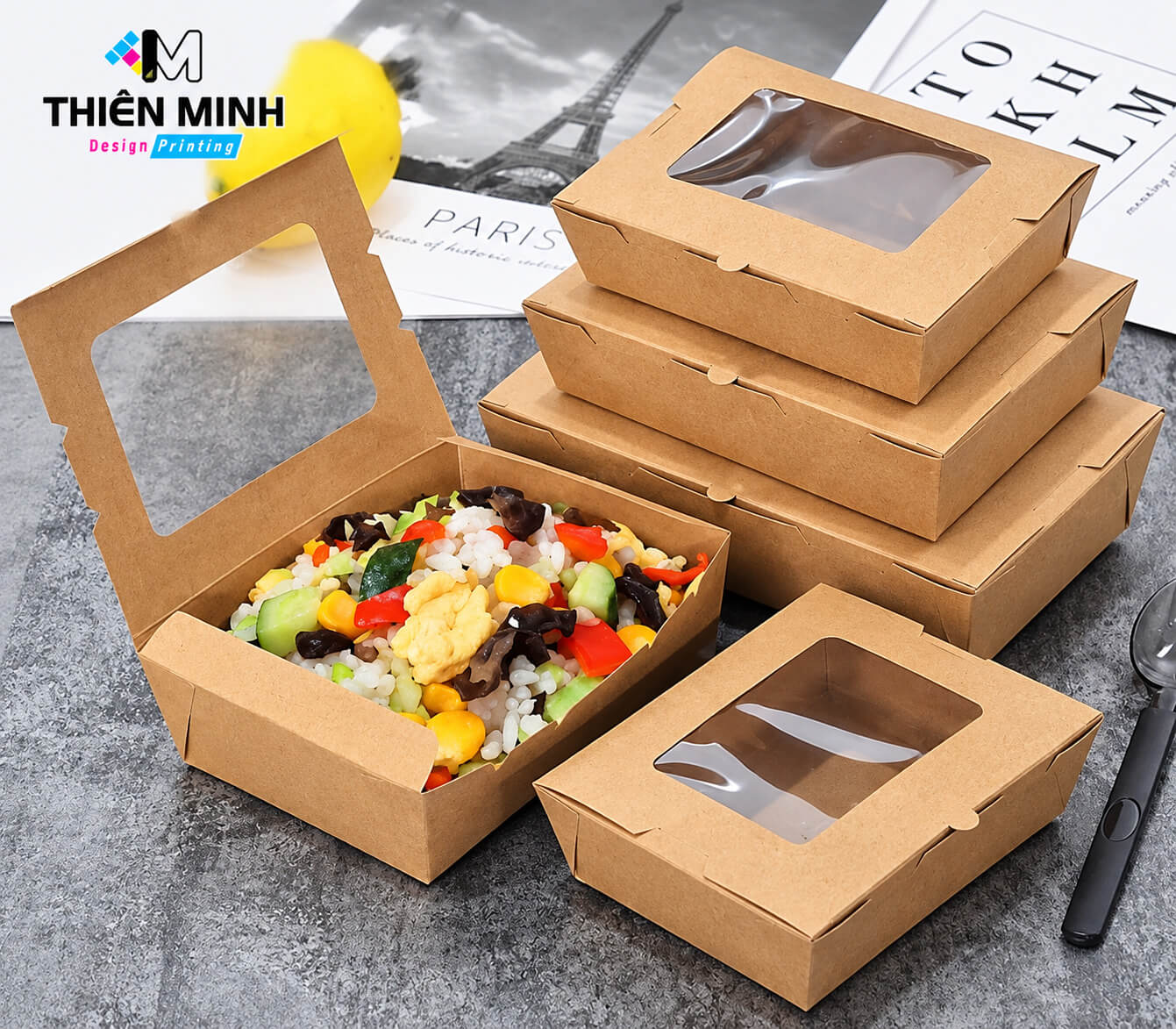 cung cấp hộp giấy kraft