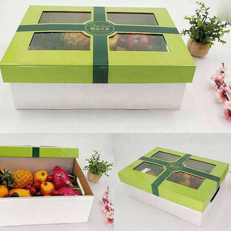 hộp giấy đựng trái cây