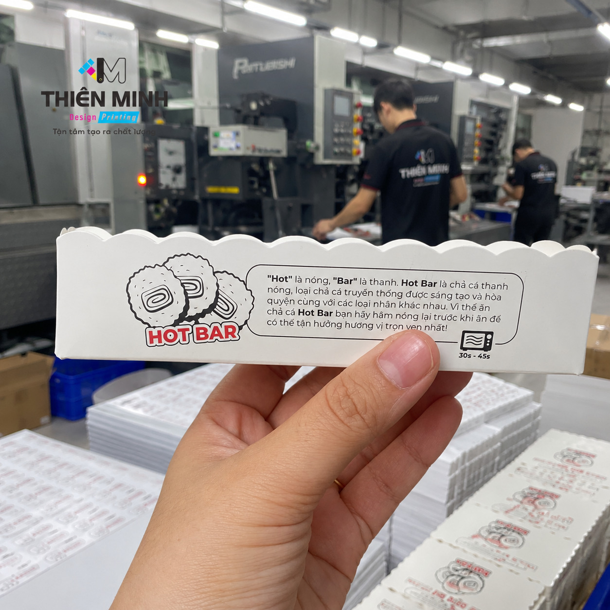 sản xuất hộp giấy cứng