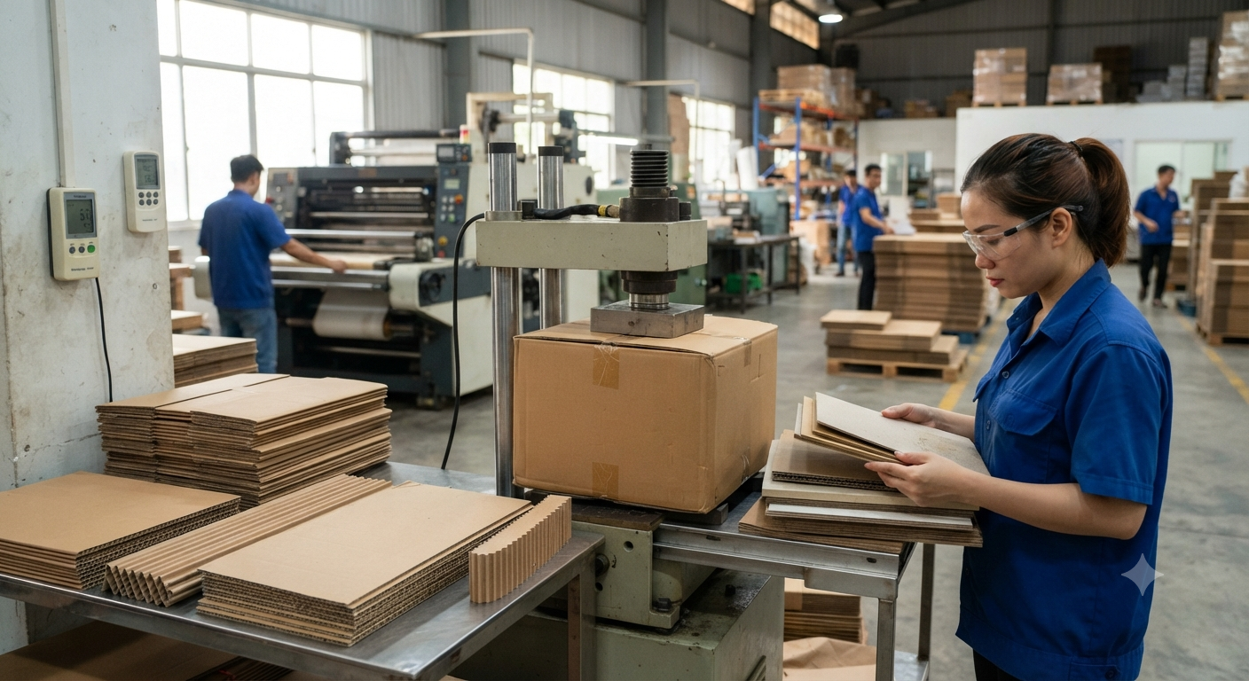 Các yếu tố ảnh hưởng đến khả năng chịu lực của bao bì giấy