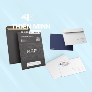Mẫu Thiết kế Bìa hồ sơ 02