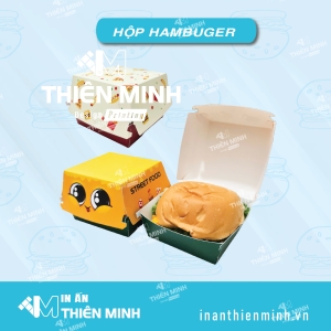 Hộp đựng bánh hamburger