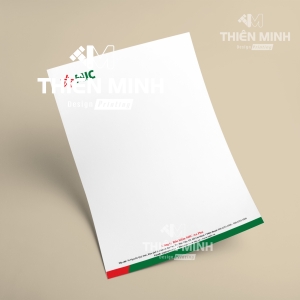 Mẫu Thiết kế Giấy tiêu đề (LetterHead) 02