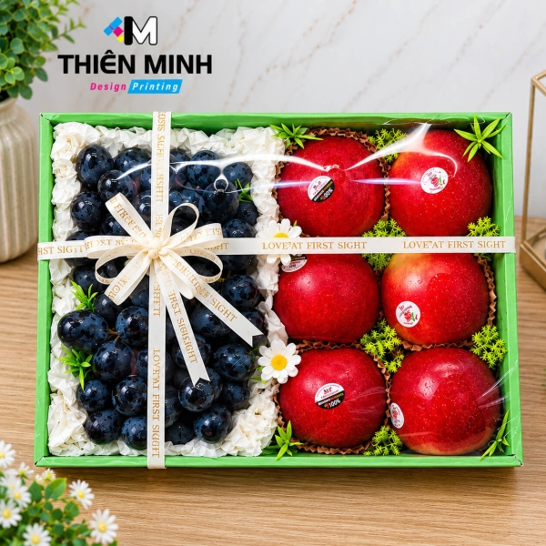 Hộp giấy đựng trái cây
