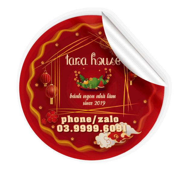 Mẫu Thiết kế Decal, Tem nhãn 09