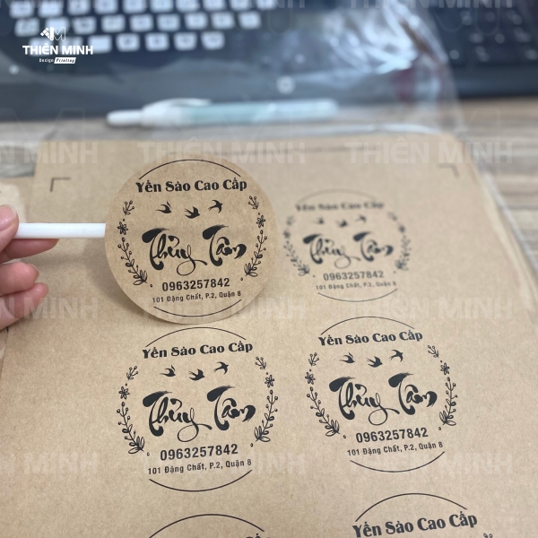 Mẫu Thiết kế Decal, Tem nhãn 07