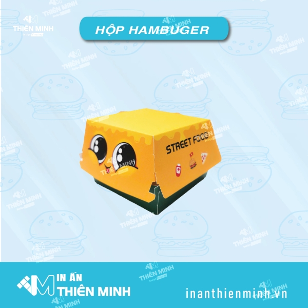 Hộp đựng bánh hamburger
