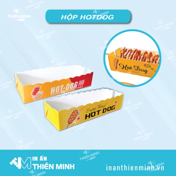 Hộp đựng bánh hotdog