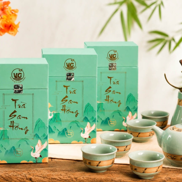Hộp cứng đựng trà