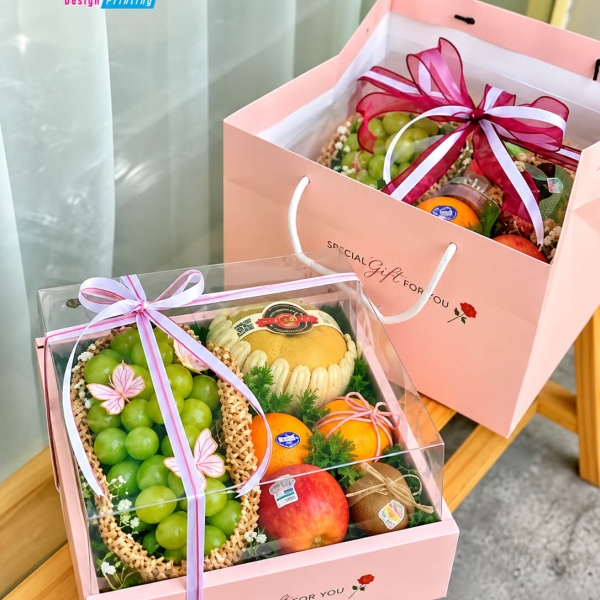 Hộp giấy đựng trái cây