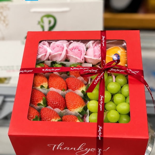 Hộp giấy đựng trái cây
