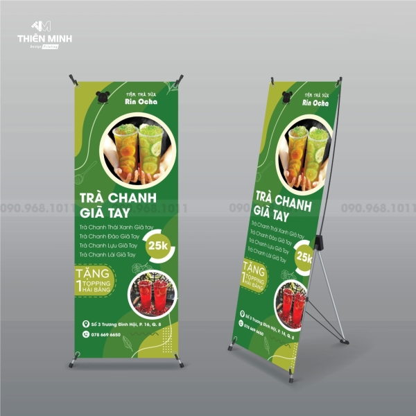 Mẫu Thiết kế Standee 01
