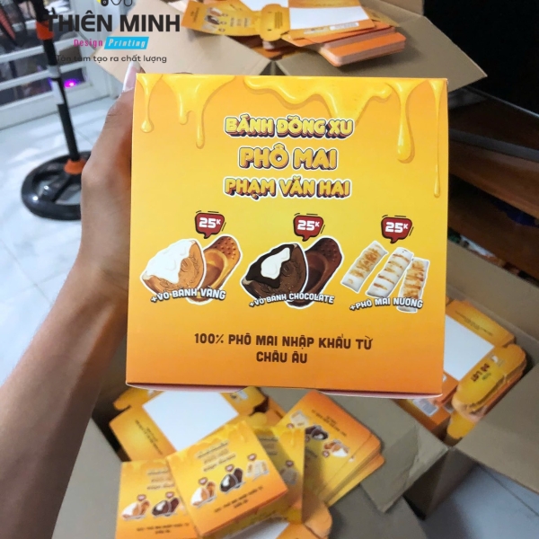 In Hộp Bánh Đồng Xu