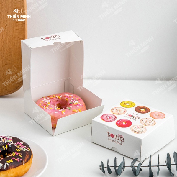 In hộp Donut