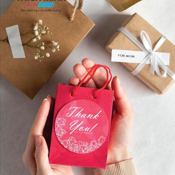 In túi giấy đựng hộp quà