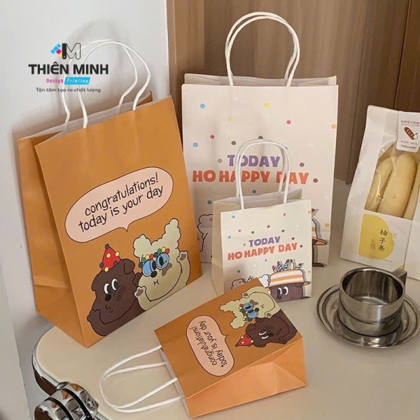 In túi giấy kraft