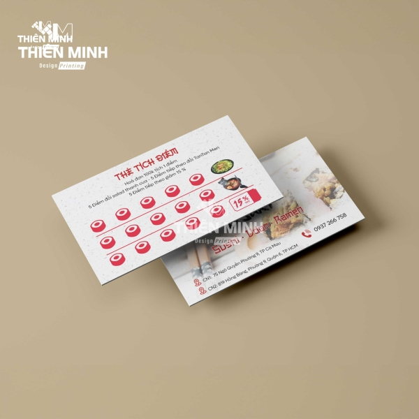 Mẫu Thiết kế Voucher 01